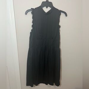 Anthropologie Corey Lynn Calter Black Sleeveless Fit/Flare Party Dress